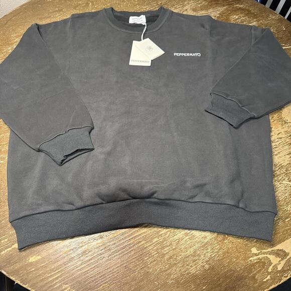 New grey peppermayo sweatshirt nwt - Picture 1 of 6
